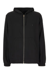 Black wool sweatshirt -  | Wise