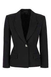 Black wool blazer -  | Wise