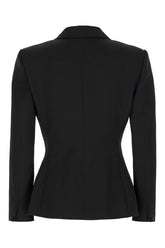 Black wool blazer -  | Wise