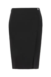 Black wool skirt -  | Wise