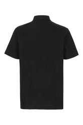 Polo in piquet nero -  | Wise