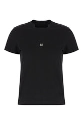 Black cotton t-shirt -  | Wise