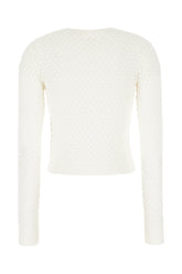 Ivory cotton cardigan -  | Wise