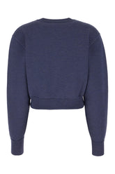 Navy blue linen sweater -  | Wise