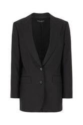 Black wool blazer -  | Wise