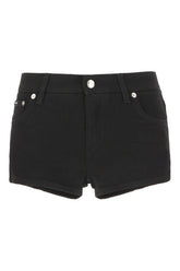 Shorts in denim stretch nero -  | Wise