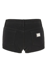 Shorts in denim stretch nero -  | Wise