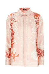 Printed silk blouse -  | Wise