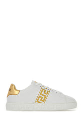 White leather Greca sneakers -  | Wise