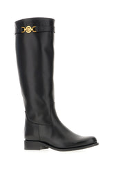 Black leather boots -  | Wise