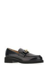 Black leather loafers -  | Wise