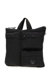 Black nylon shopping bag -  | Wise