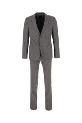 Melange grey wool suit -  | Wise