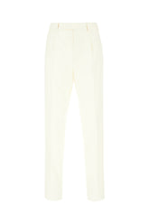 Cream wool pants -  | Wise