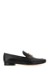 Black leather Eleanor loafers -  | Wise