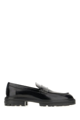 Black leather loafers -  | Wise