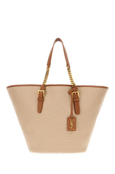 Borsa shopping in tela cappuccino -  | Wise