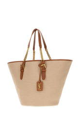 Borsa shopping in tela cappuccino -  | Wise