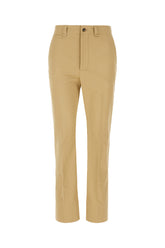 Beige cotton pants -  | Wise