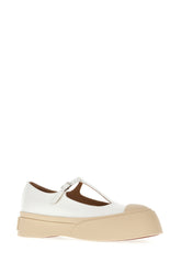 White leather Mary ballerinas -  | Wise