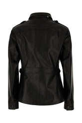 Black leather jacket -  | Wise