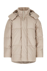 Light grey cotton Umba down jacket -  | Wise