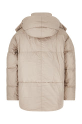 Light grey cotton Umba down jacket -  | Wise