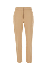 Pantalone in misto viscosa stretch beige -  | Wise