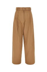 Pantalone in cotone biscotto -  | Wise