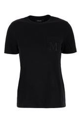 T-shirt in cotone nero -  | Wise