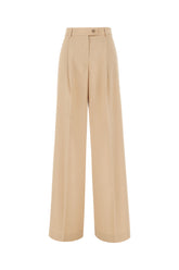 Pantalone in lana beige -  | Wise