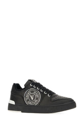 Black leather sneakers -  | Wise