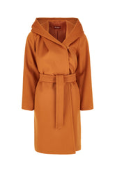 Caramel wool coat -  | Wise