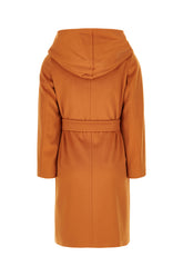 Caramel wool coat -  | Wise