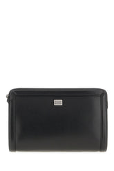 Black leather clutch -  | Wise