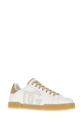 Two-tone leather Portofino sneakers -  | Wise