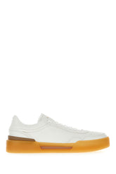 White leather New Roma sneakers -  | Wise