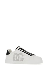 Two-tone leather Portofino sneakers -  | Wise