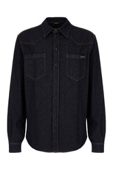 Stretch denim shirt -  | Wise