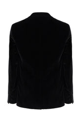 Black velvet blazer -  | Wise