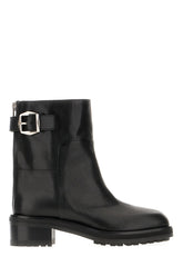 Black leather Brooklyn ankle boots -  | Wise