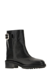 Black leather Brooklyn ankle boots -  | Wise