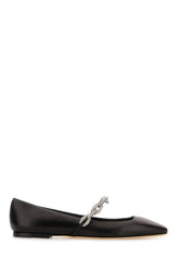 Black leather Tilda ballerinas -  | Wise