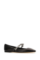 Black leather Tilda ballerinas -  | Wise