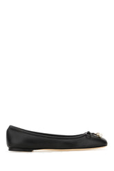 Black nappa leather ballerinas -  | Wise