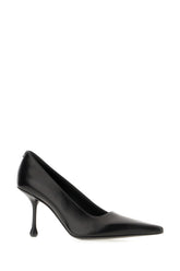 Black nappa leather Ixia pumps -  | Wise