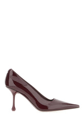 Burgundy nappa leather Ixia pumps -  | Wise