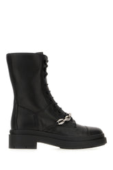 Black leather Nari boots -  | Wise