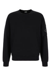 Black cotton sweatshirt -  | Wise