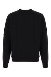 Black cotton sweatshirt -  | Wise